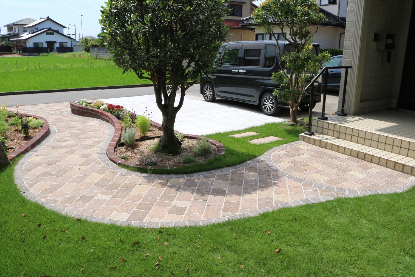 出雲市 外構リフォーム 施工前後の比較写真